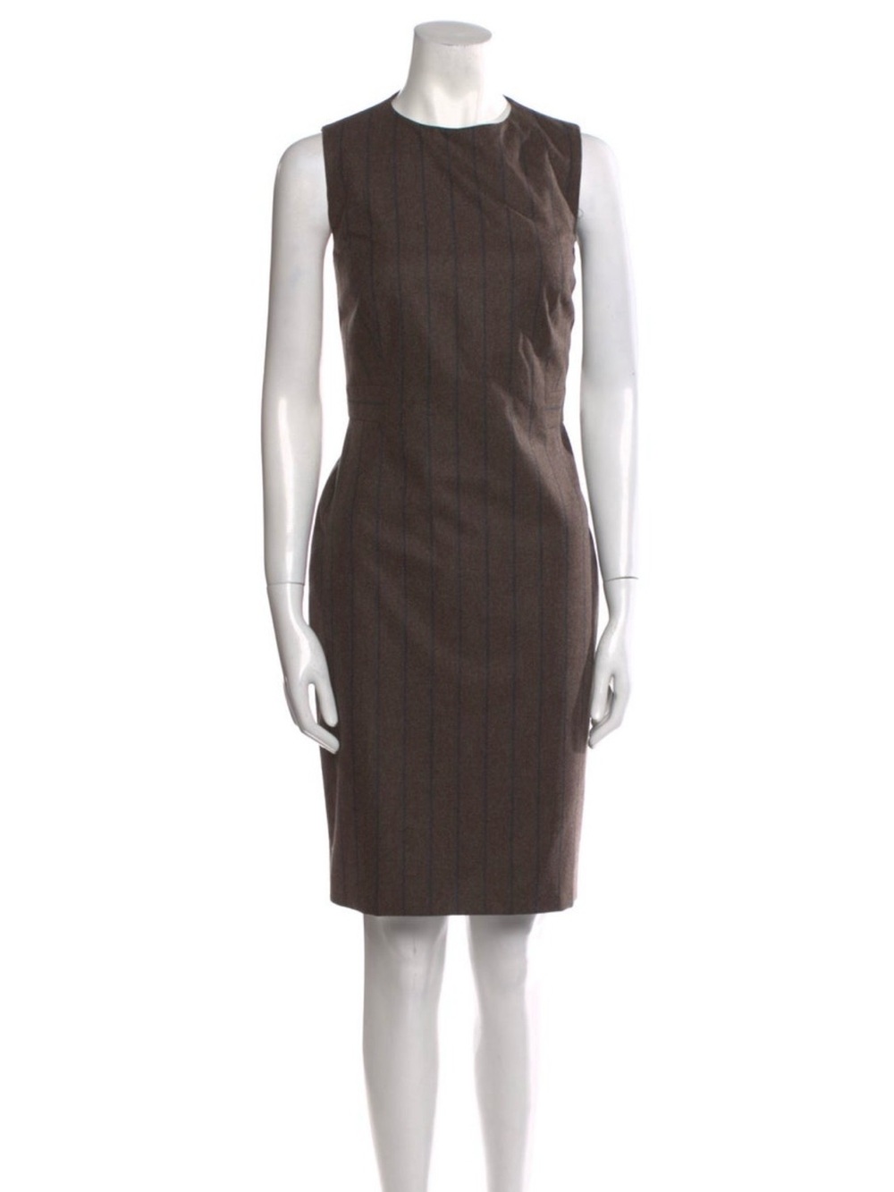 Agnona wool, cashmere, and silk sheath dress